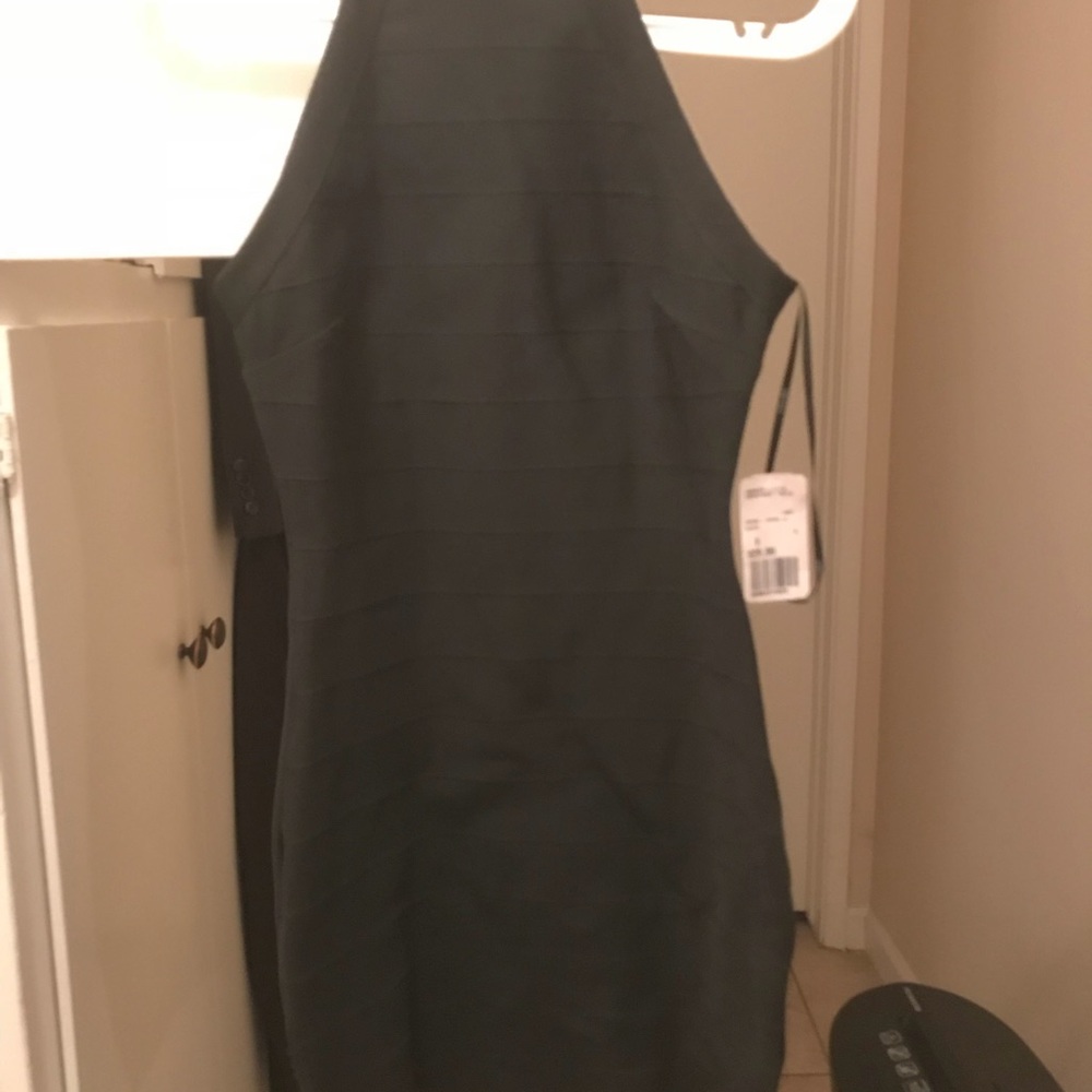 Black bandage dress